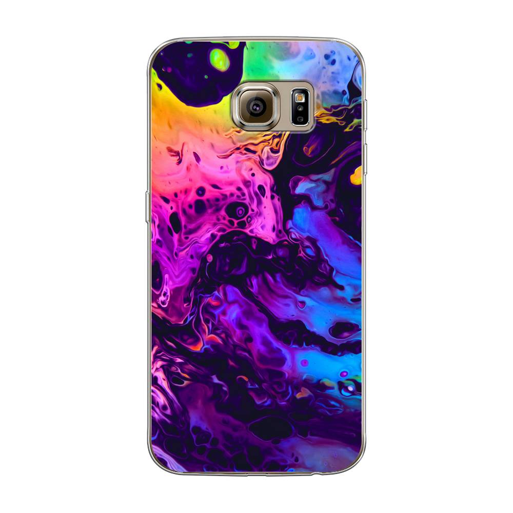 фото Чехол awog "acid fluid" для samsung galaxy s6 edge