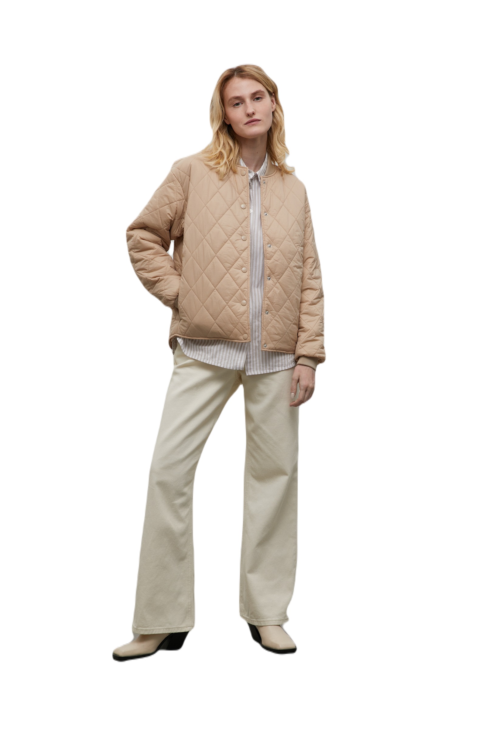 

Куртка женская Finn Flare FAB11098 бежевая XL/2XL, FAB11098