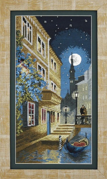 

Набор для вышивания «Лунный вечер в Венеции»