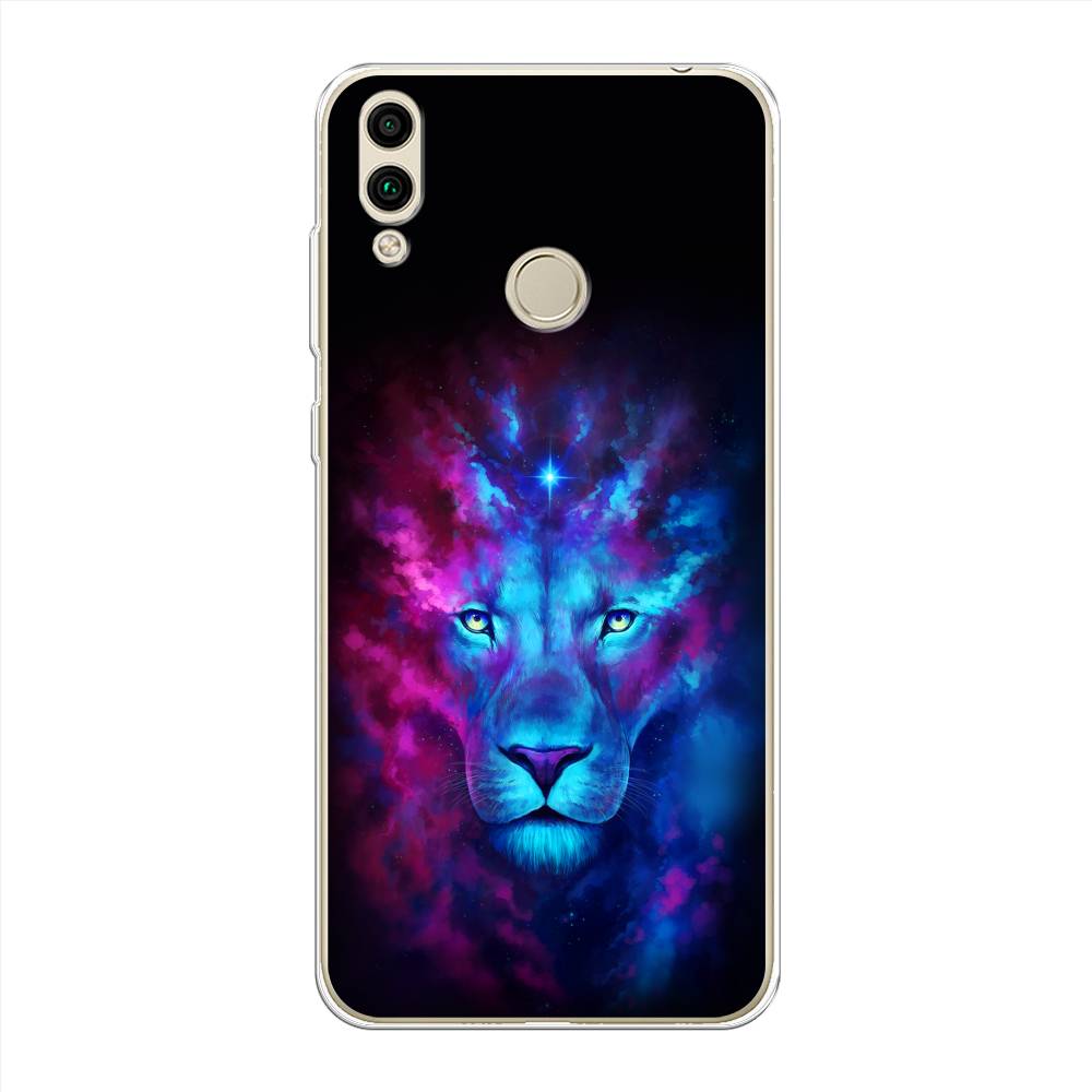 фото Чехол awog "космический лев" для honor 8c