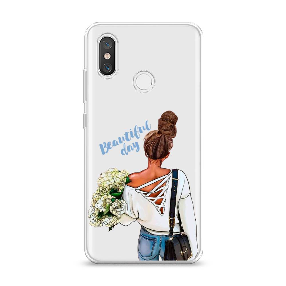 

Чехол Awog на Xiaomi Mi 8 "Beautiful day vector", Разноцветный, 33550-6