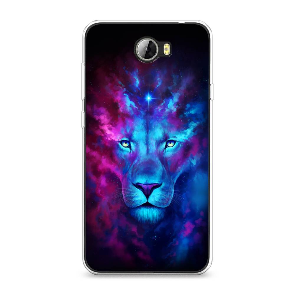 

Чехол Awog на Honor 5A "Космический лев", Голубой, 60350-1