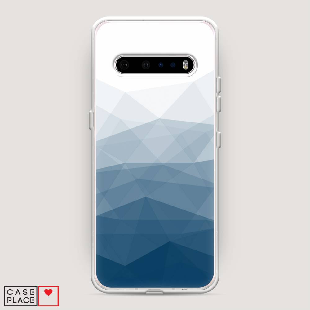 

Чехол Awog на LG V60 ThinQ 5G "Абстракция небо", Синий;голубой;белый, 84250-3