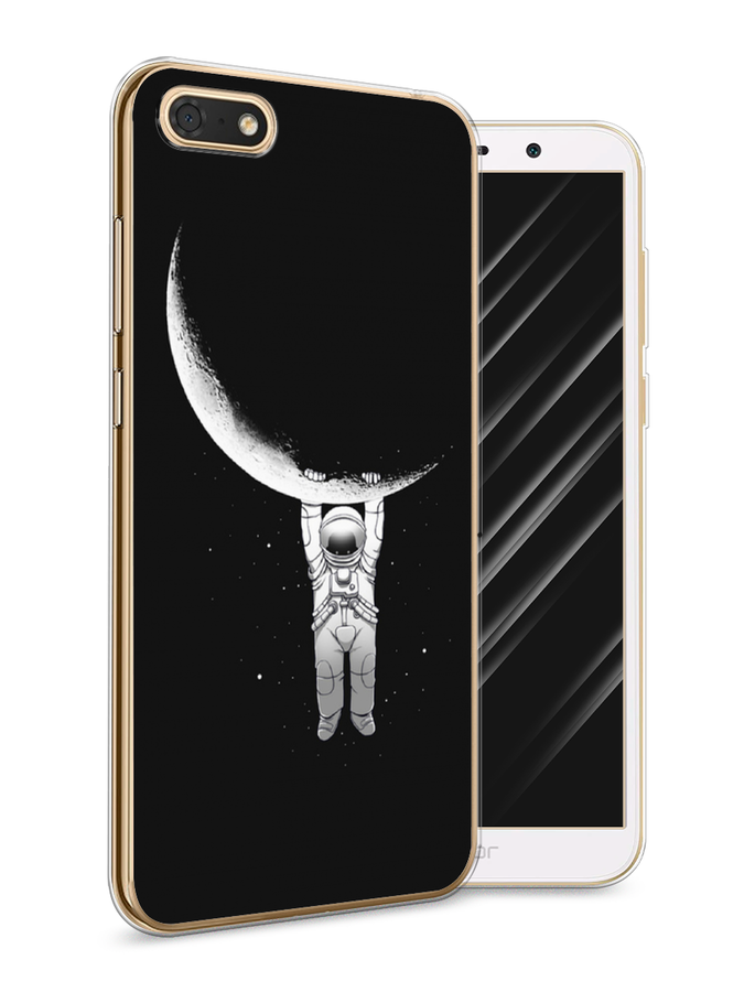 

Чехол Awog на Huawei Y5 2018 "Космический кот", Красный, 65950-1