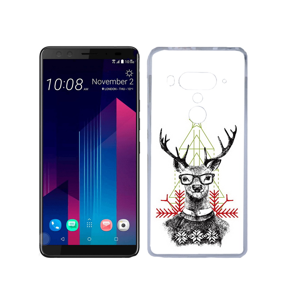 

Чехол MyPads Tocco для HTC U12+ умный олень, Прозрачный, Tocco