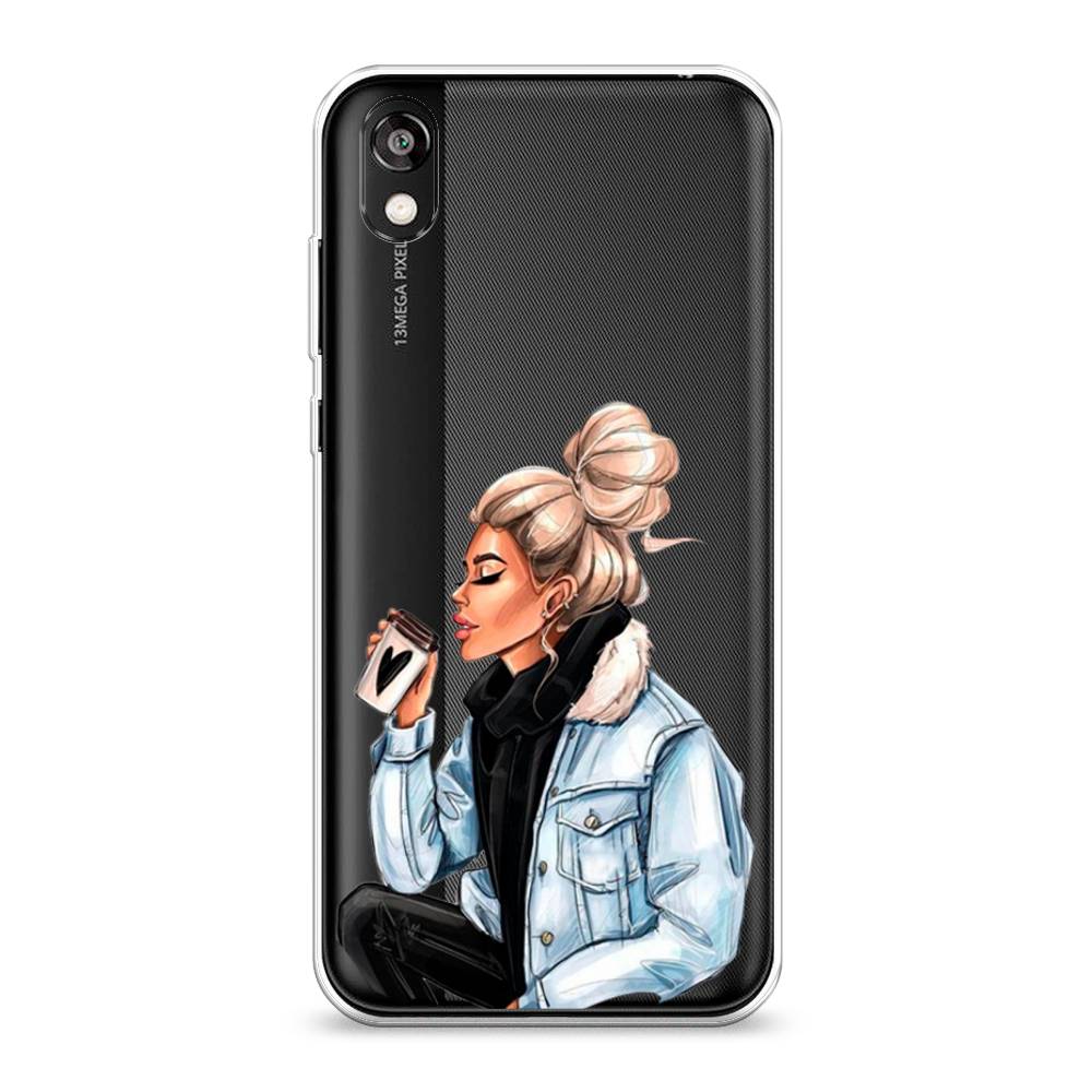 

Чехол Awog на Honor 8S Prime "Cute girl", Разноцветный, 6103950-7