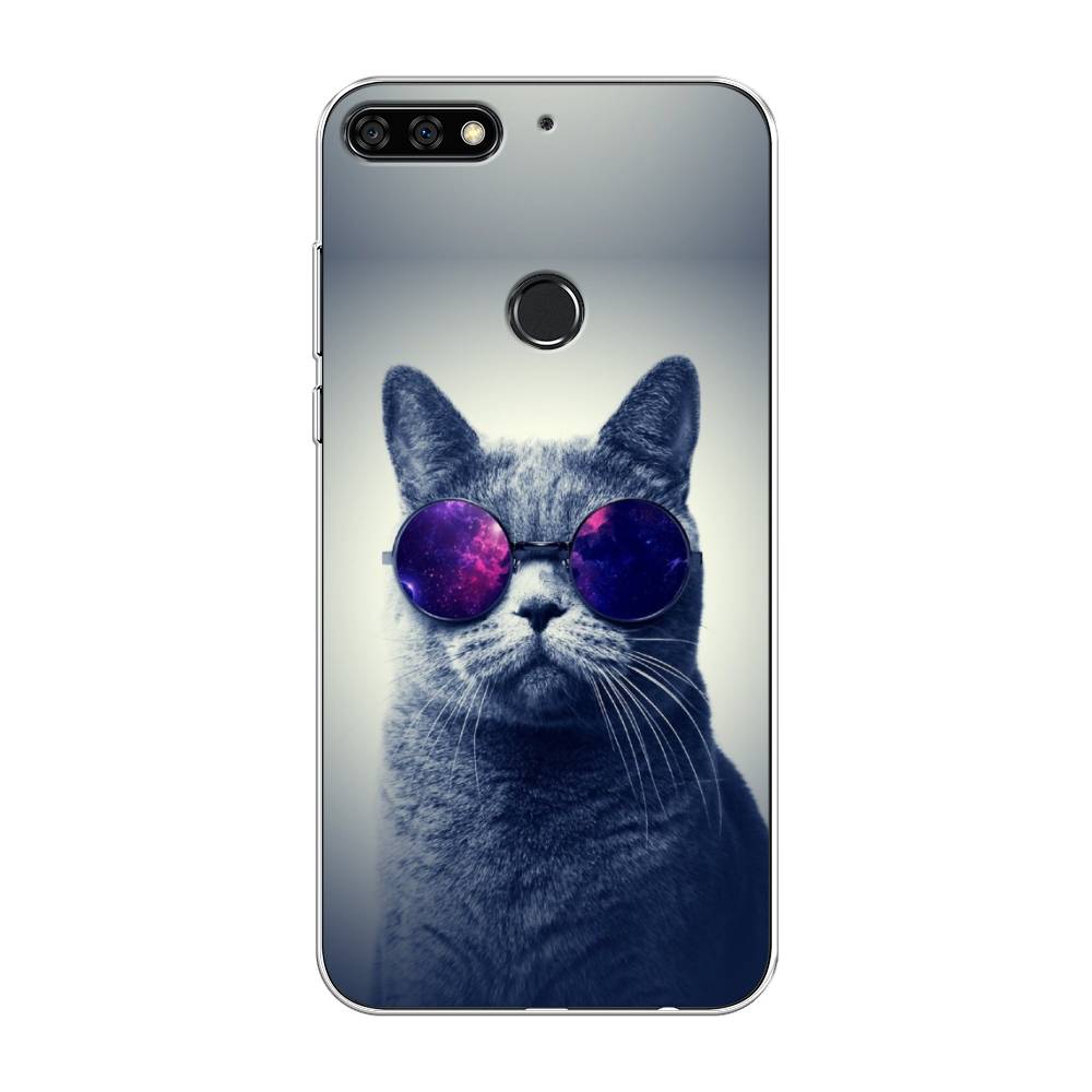 

Чехол Awog на Huawei Nova 2 Lite "Космический кот", Красный, 64650-1
