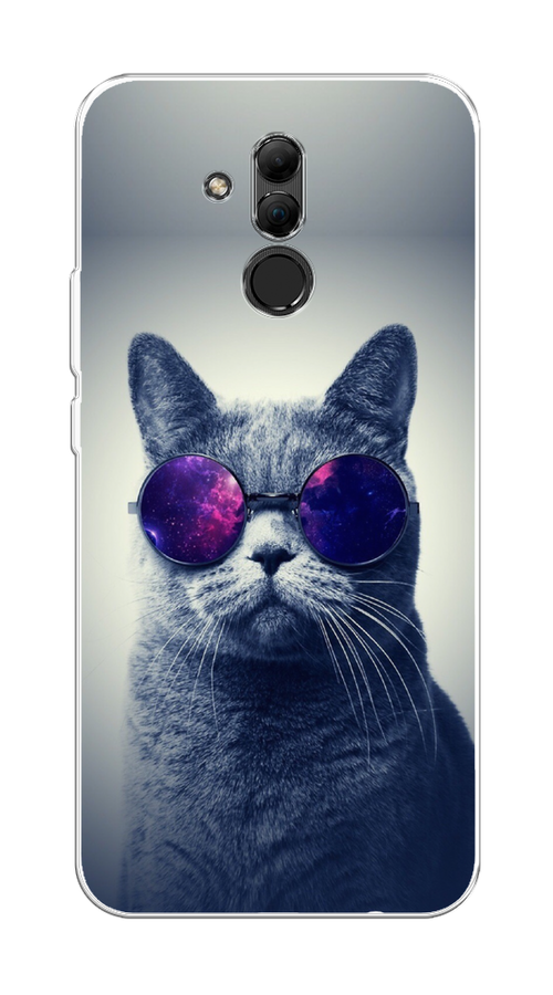 

Чехол Awog на Huawei Mate 20 Lite "Космический кот", Красный, 66650-1