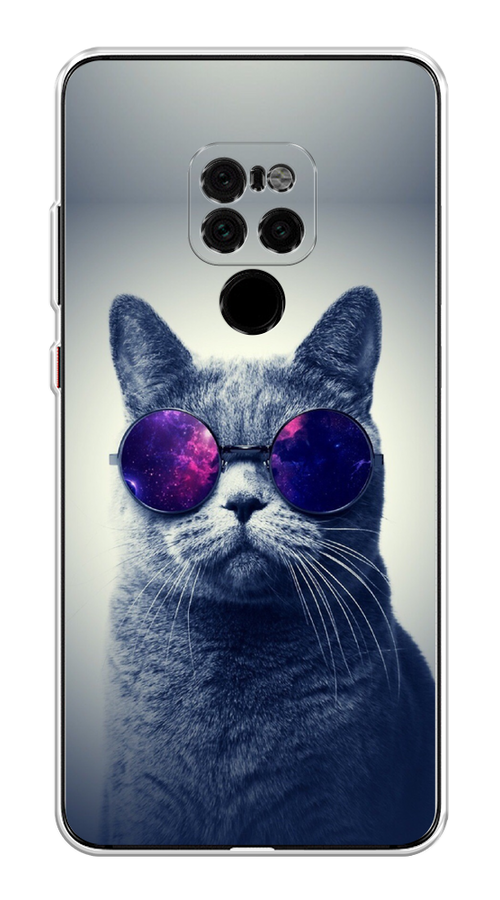 

Чехол Awog на Huawei Mate 20 "Космический кот", Красный, 66850-1