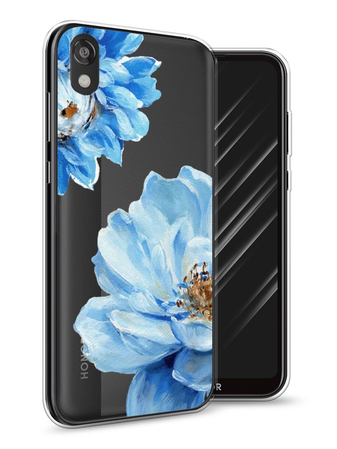 

Чехол Awog на Honor 8S Prime "Голубые клематисы", Разноцветный, 6103950-8