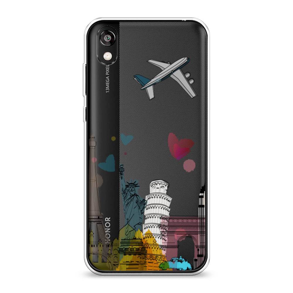 

Чехол Awog на Honor 8S Prime "Самолет путешествий", Разноцветный, 6103950-10