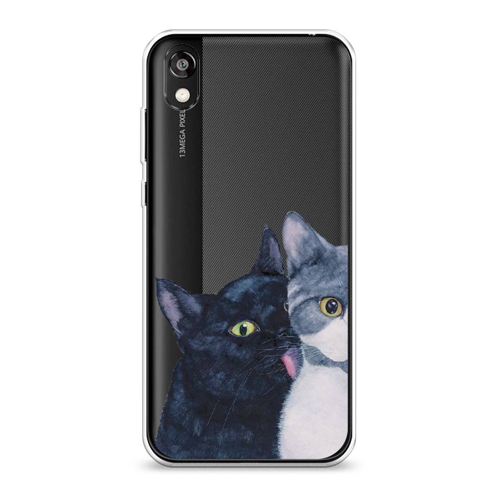 

Чехол Awog на Honor 8S Prime "Кошачья любовь", Разноцветный, 6103950-1