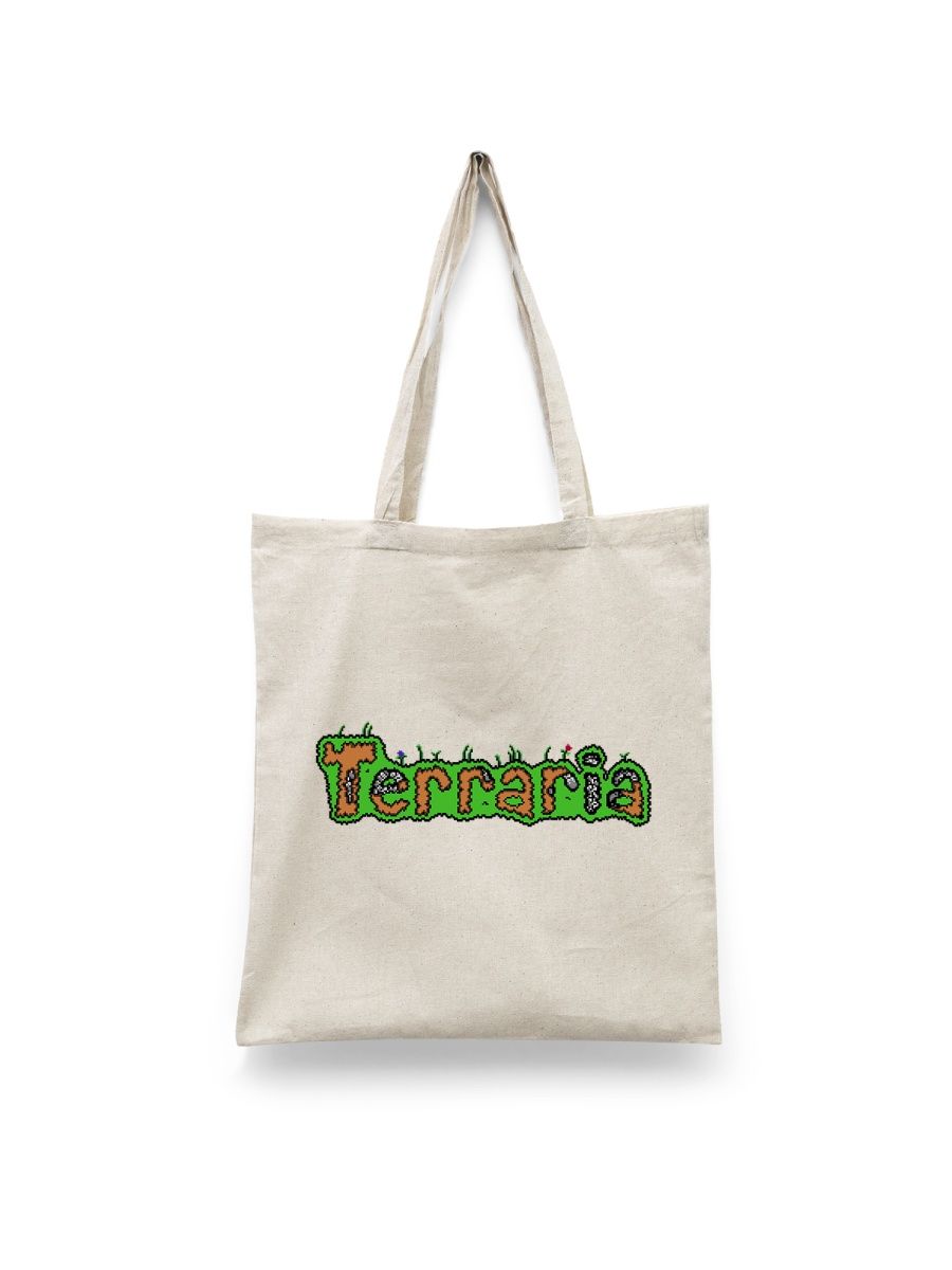 

Сумка шоппер унисекс СувенирShop Terraria 4, белый, Terraria 4