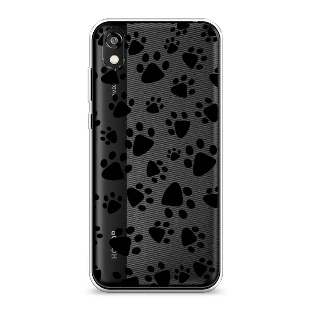 

Чехол Awog на Honor 8S Prime "Лапки черные", Разноцветный, 6103950-2