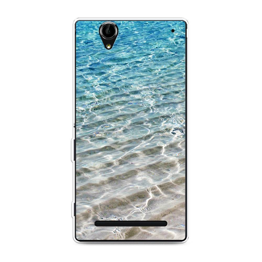 

Чехол Awog на Sony Xperia T2 Ultra "Волны 10", Разноцветный, 50950-4