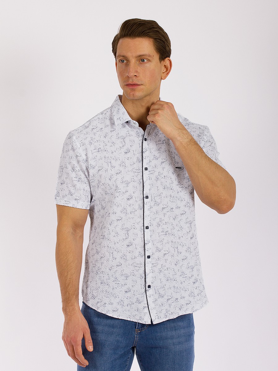 Рубашка мужская DAIROS GD81100481 белая XL