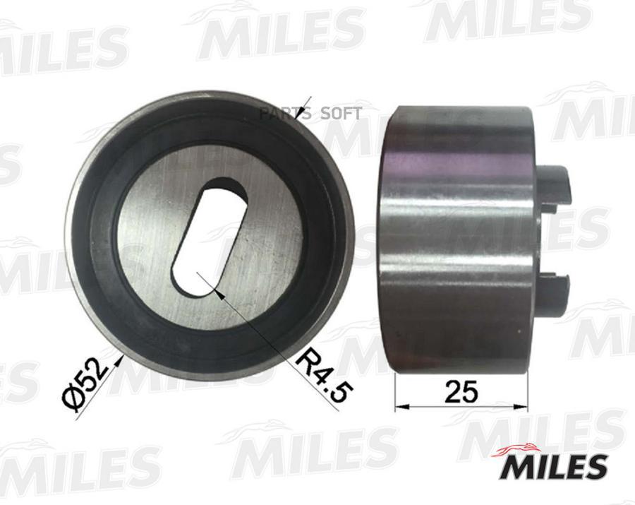 

Ролик Натяжителя Miles Ag02077 Kia Sephia 95- /Mazda 323 1.3-1.8 90- Miles арт. AG02077