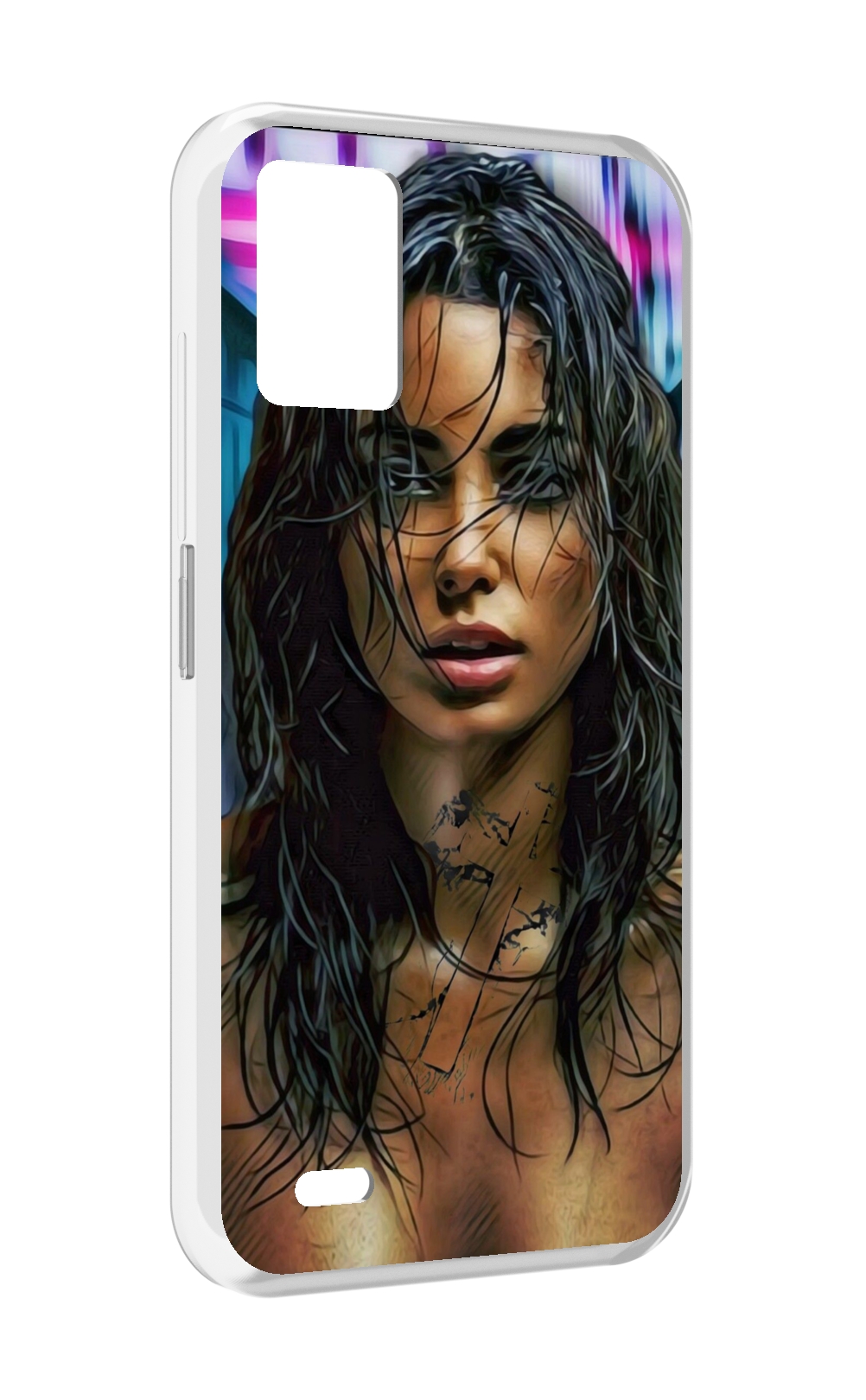 

Чехол MyPads девушка с мокрыми волосами женский для UMIDIGI Bison 1, Прозрачный, Tocco