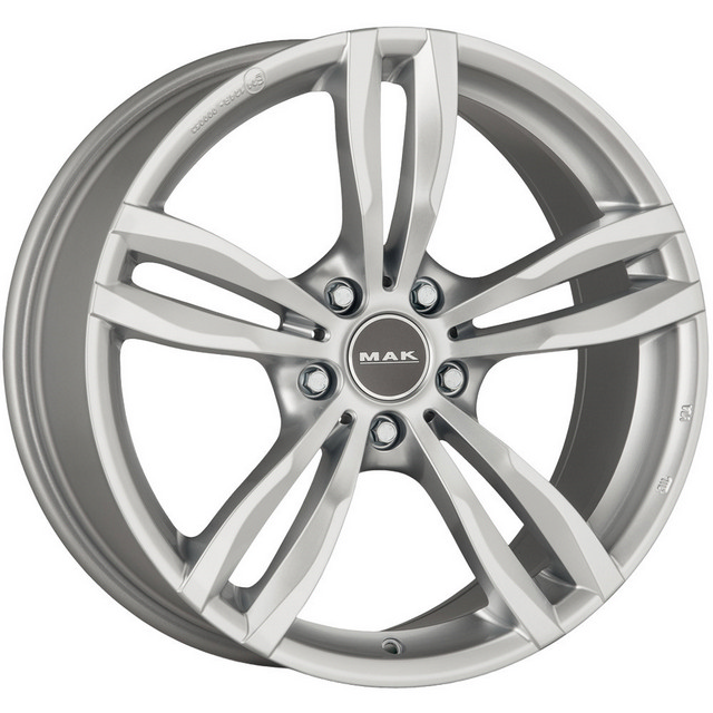 

Колесный диск MAK Luft 8,0/R18 5*112 ET57 d66,6 Silver [F8080LFSI57WS6X], Luft