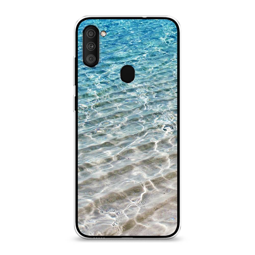

Чехол Awog на Samsung Galaxy M11 / Самсунг M11 "Волны 10", Разноцветный, 2100650-4