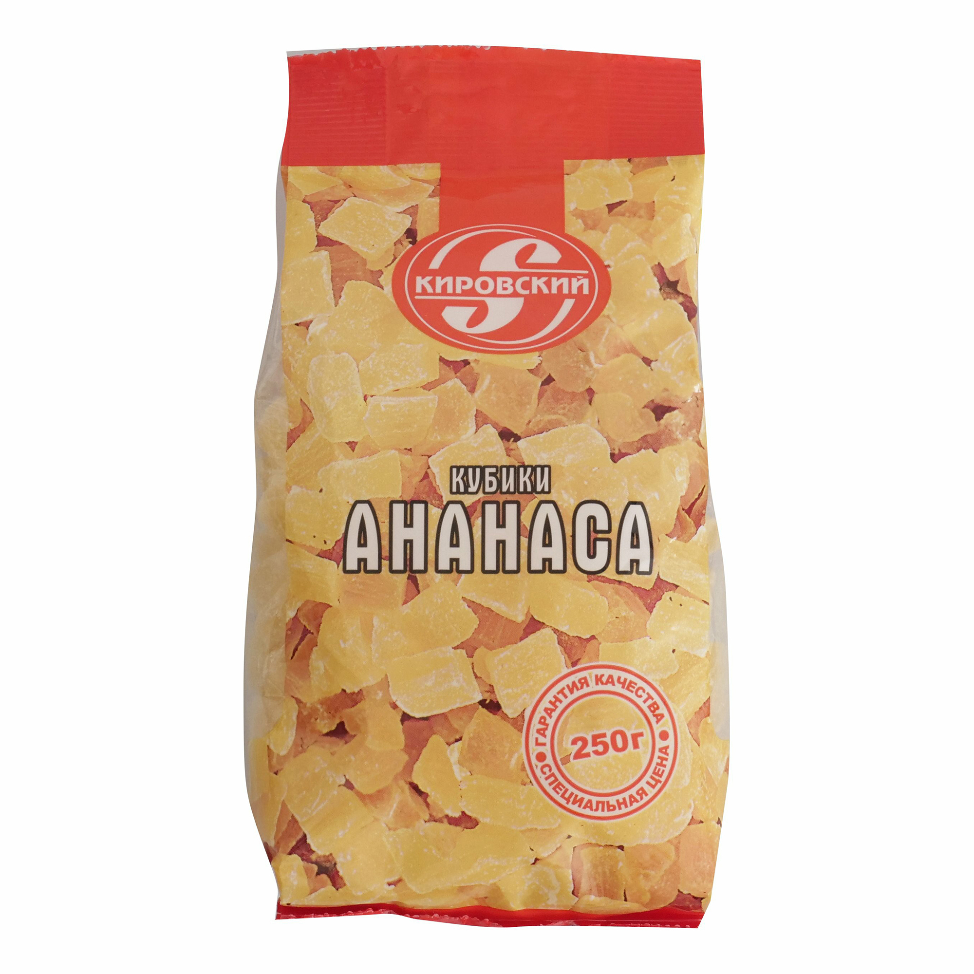 

Ананасы сушеные Кировский 250 г