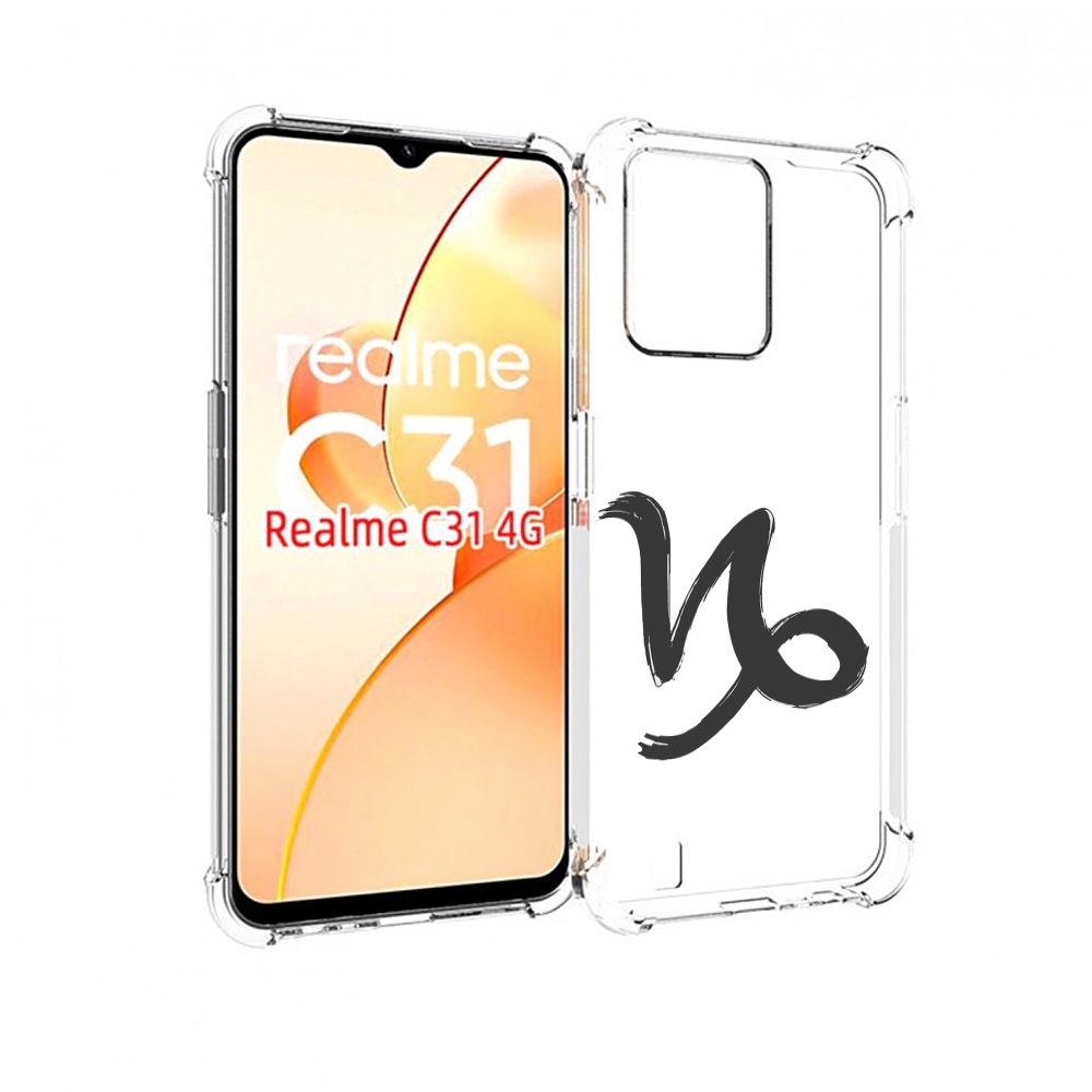 

Чехол MyPads знак-зодиака-козерог-8 для OPPO Realme C31, Прозрачный, Tocco