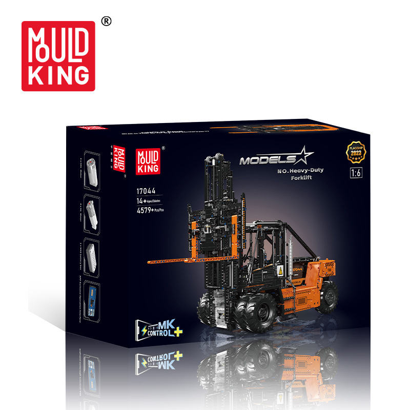 

Конструктор Mould King Погрузчик желтый 4579 деталей, 17044