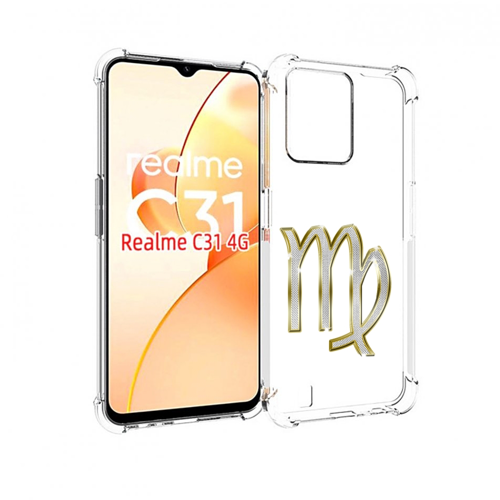 

Чехол MyPads знак-зодиака-дева-6 для OPPO Realme C31, Прозрачный, Tocco