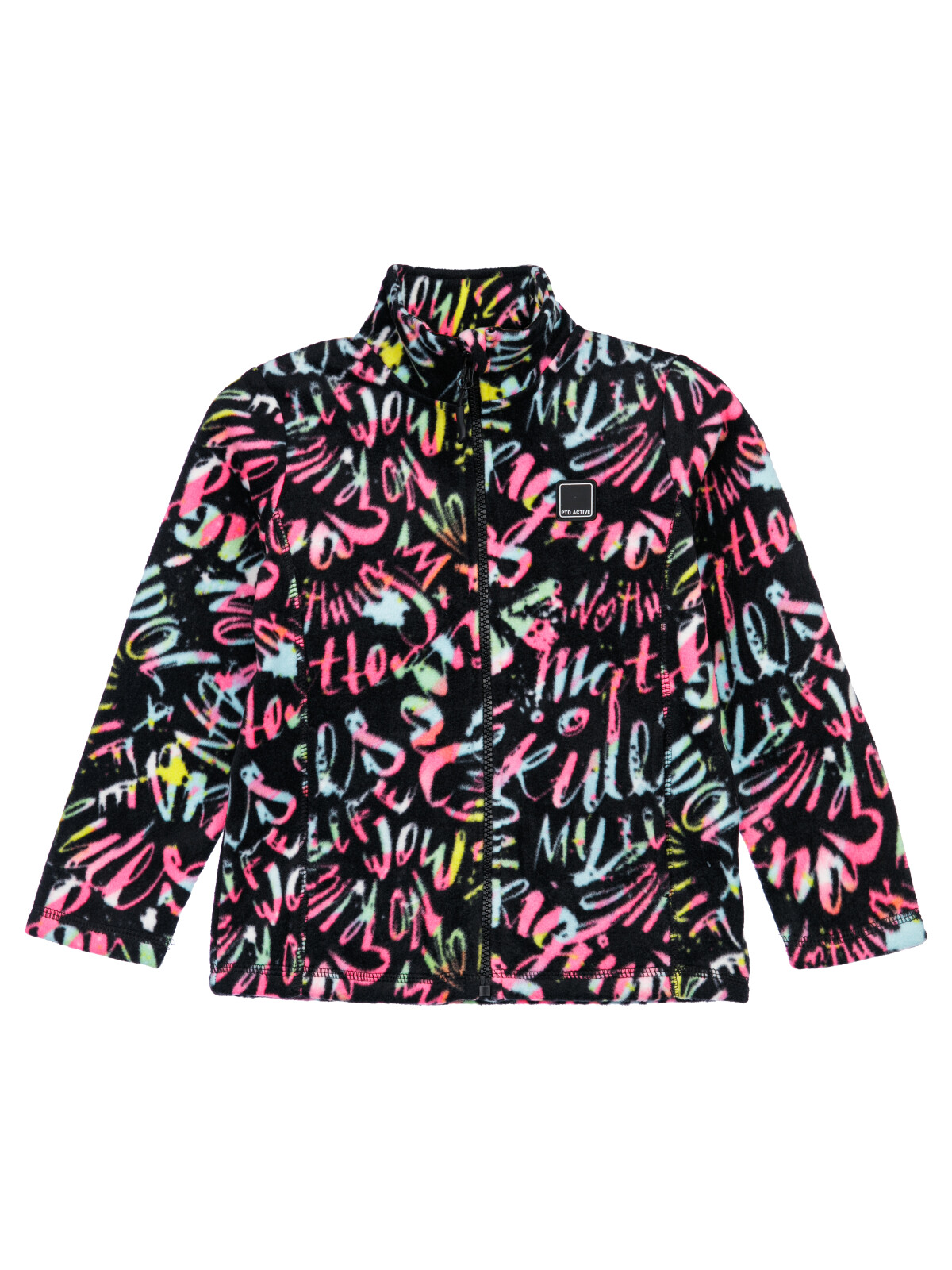 Куртка трикотажная для девочек PlayToday, цветной, 98