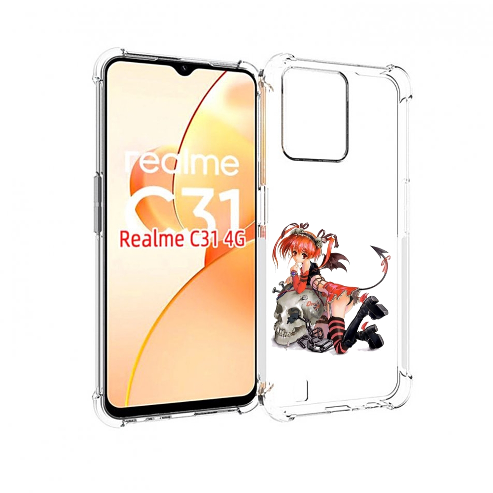 

Чехол MyPads аниме для OPPO Realme C31, Прозрачный, Tocco