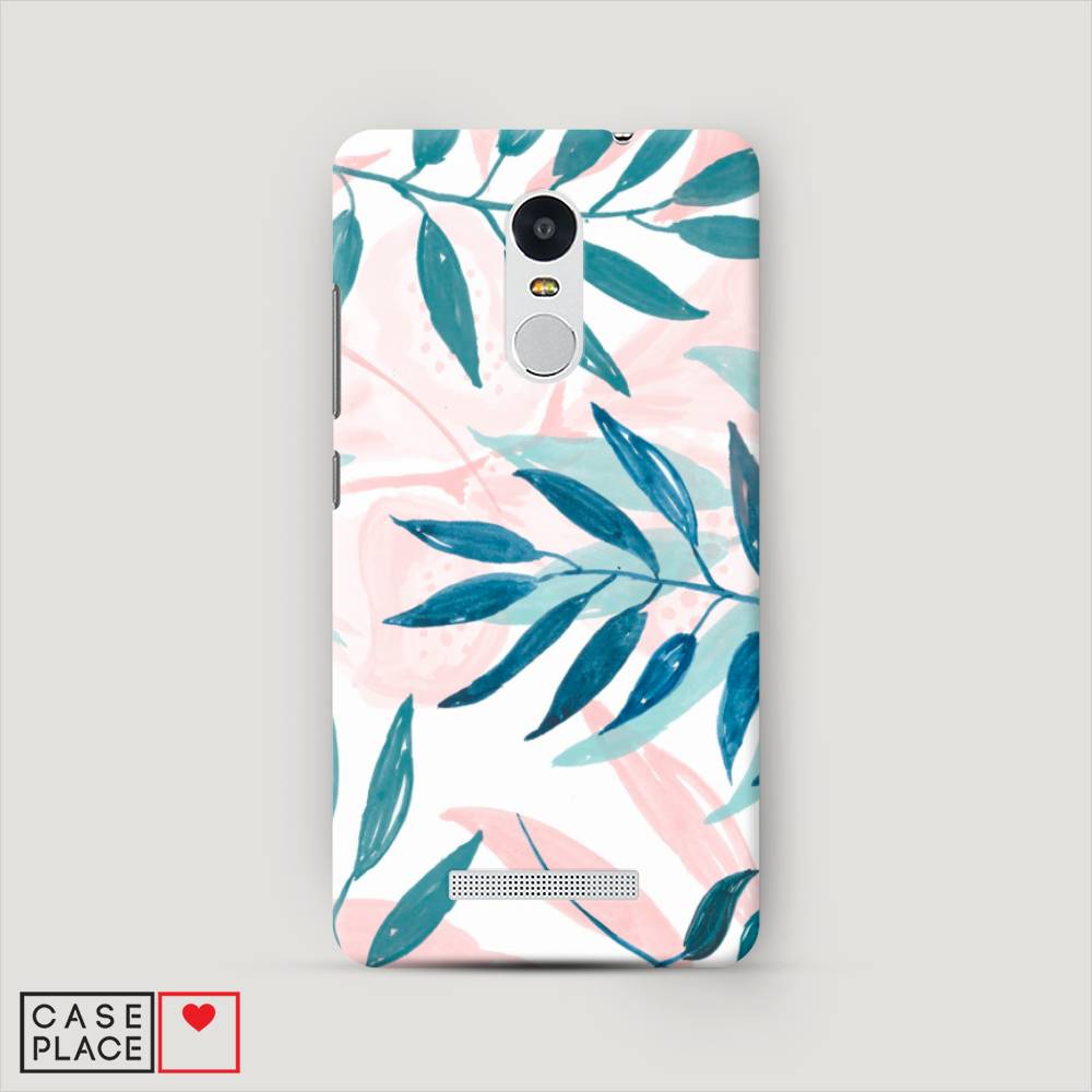

Пластиковый чехол "Акварельные веточки" на Xiaomi Redmi Note 3