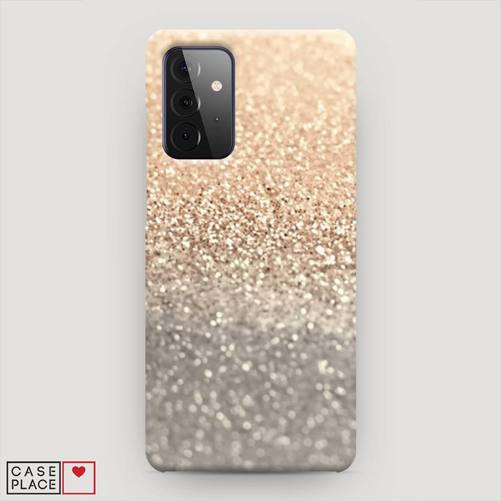 

Пластиковый чехол "Песок золотой рисунок" на Samsung Galaxy A72