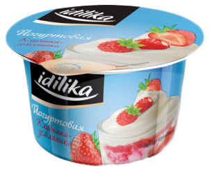 

Йогурт Idilika Клубника-земляника 2,5% 140 г