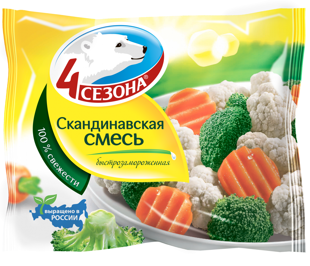 

Смесь 4 Сезона Скандинавская быстрозамороженная
