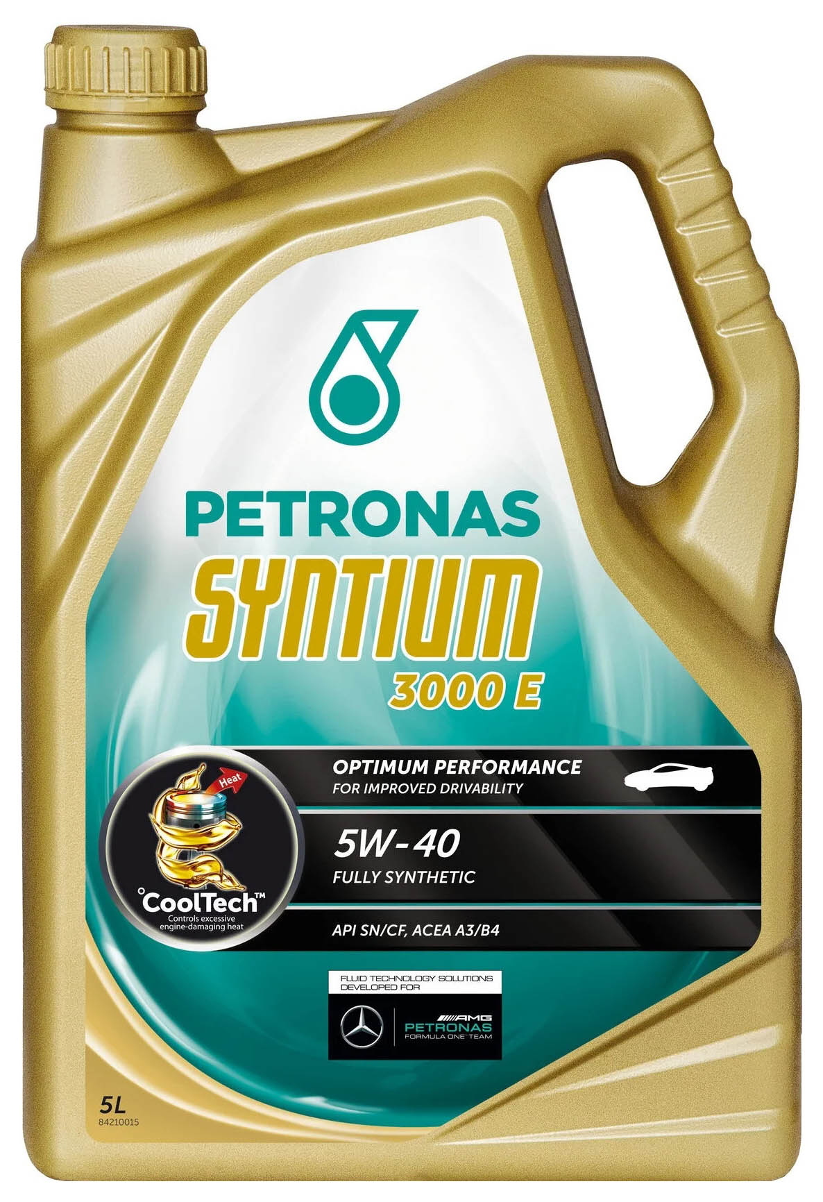 фото Масло моторное petronas syntium 3000 e 5w-40 5 л 70134m12eu petronas арт. 70134m12eu