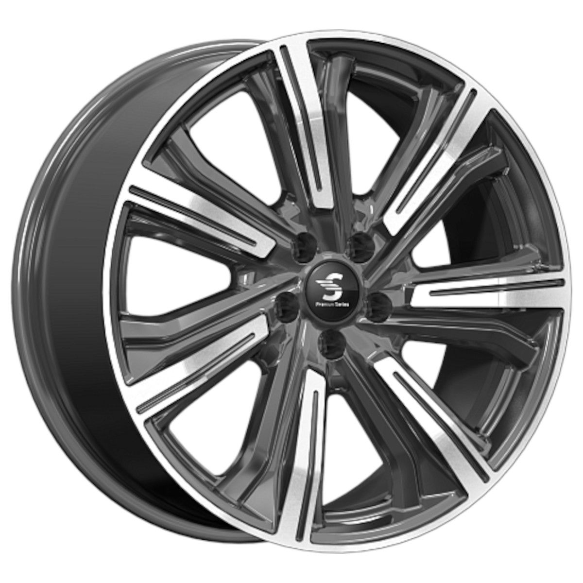 

Диск КиК Premium Kleemann (КР1067) R20 5*114,3 ET45 Dia 67.1, литой алмаз черный, Kleemann