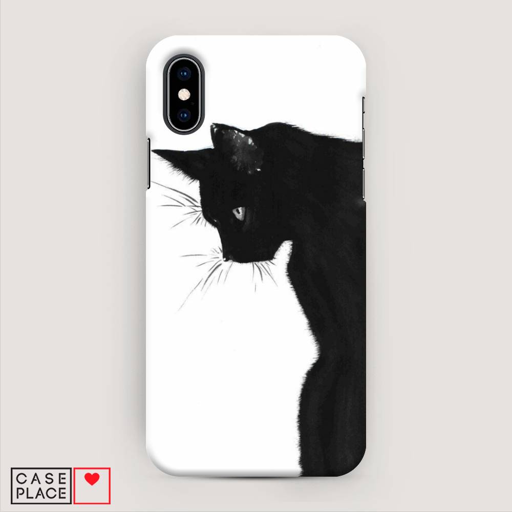 

Пластиковый чехол "Black cat" на Apple iPhone X (10), 11020-1