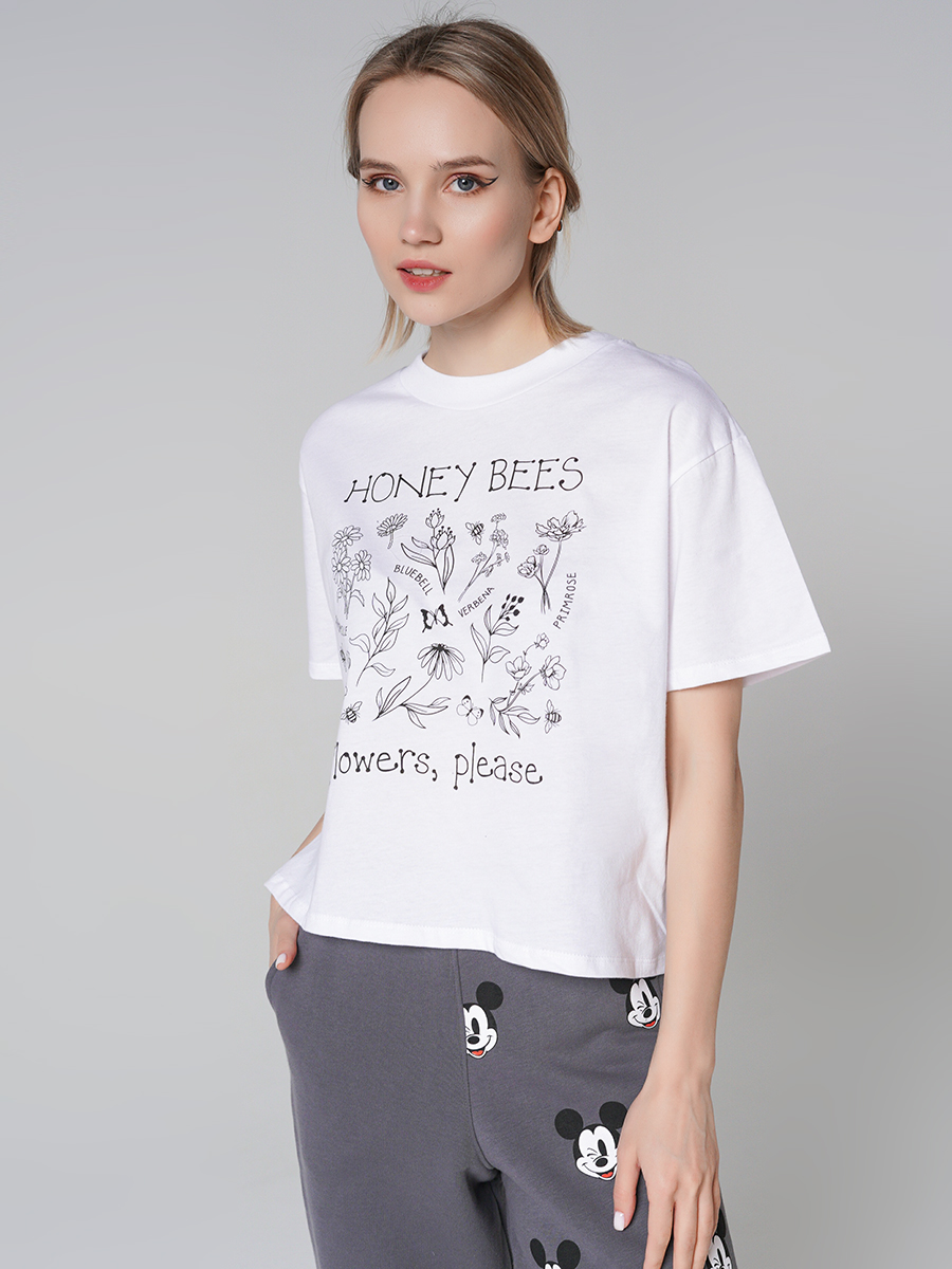 

Футболка женская ТВОЕ 86661 белая XS, 86661