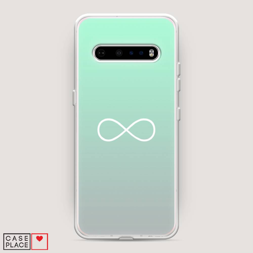 

Чехол Awog на LG V60 ThinQ 5G "Бесконечность от Тиффани", Голубой, 84250-4