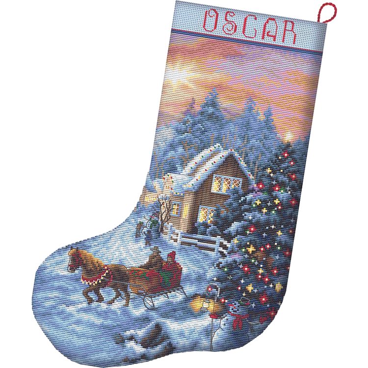 

Набор для вышивания «Christmas Eve Stocking»