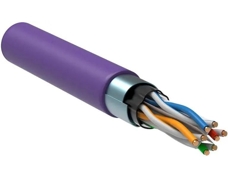 Кабель информационный ITK кат.6, 305м, фиолетовый lc1-c604-326