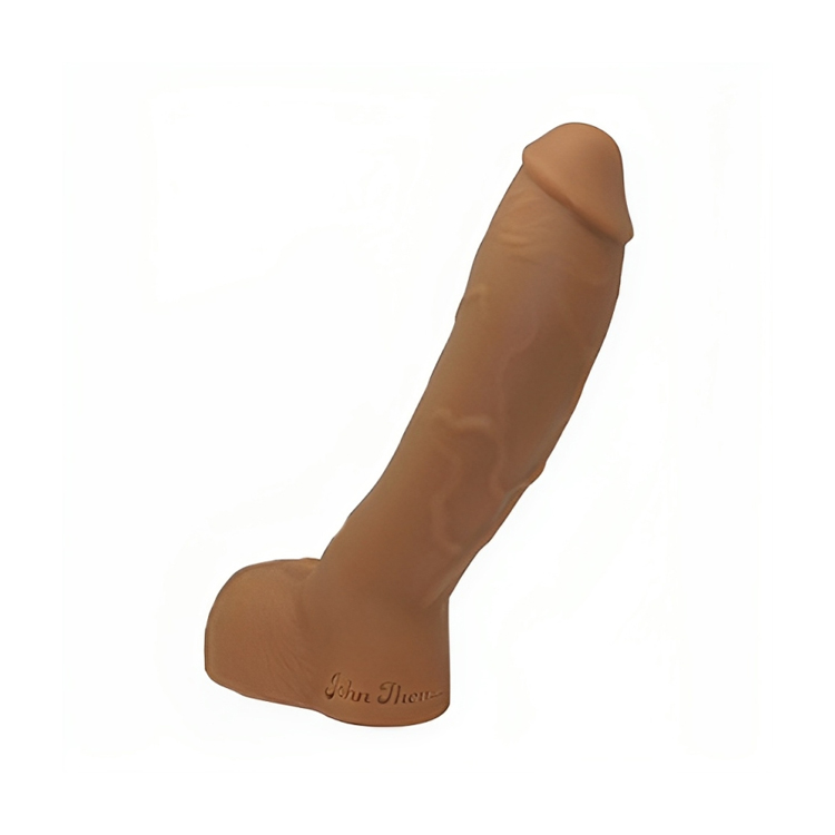 Фаллоимитатор LoveMachines BRUTUS коричневый, 22,5 см