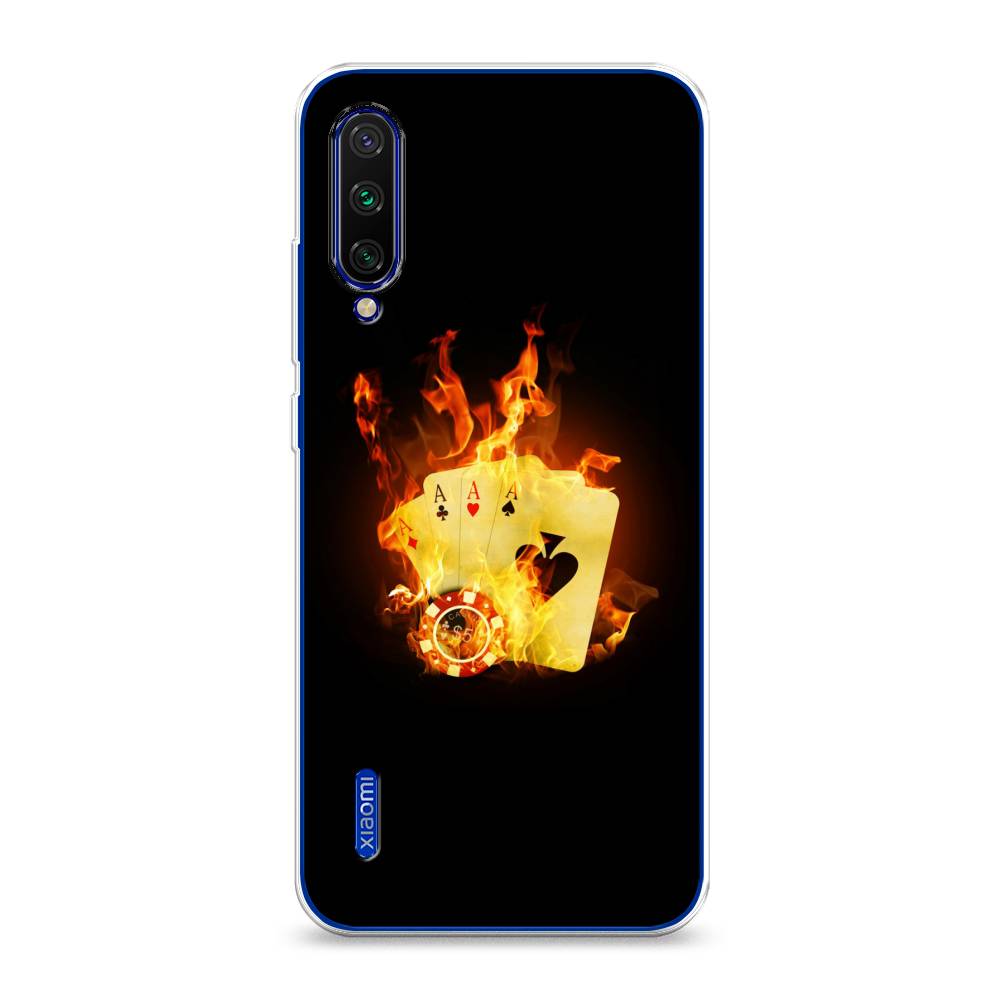 

Чехол Awog на Xiaomi Mi CC9E/Mi A3 "Горящие карты", Разноцветный, 36050-9