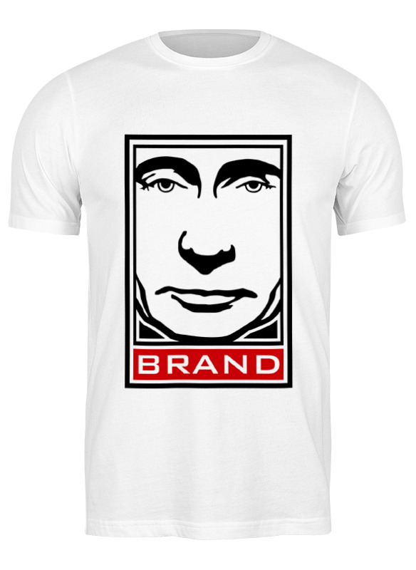 

Футболка мужская Printio Brand белая 3XL, Белый, Brand