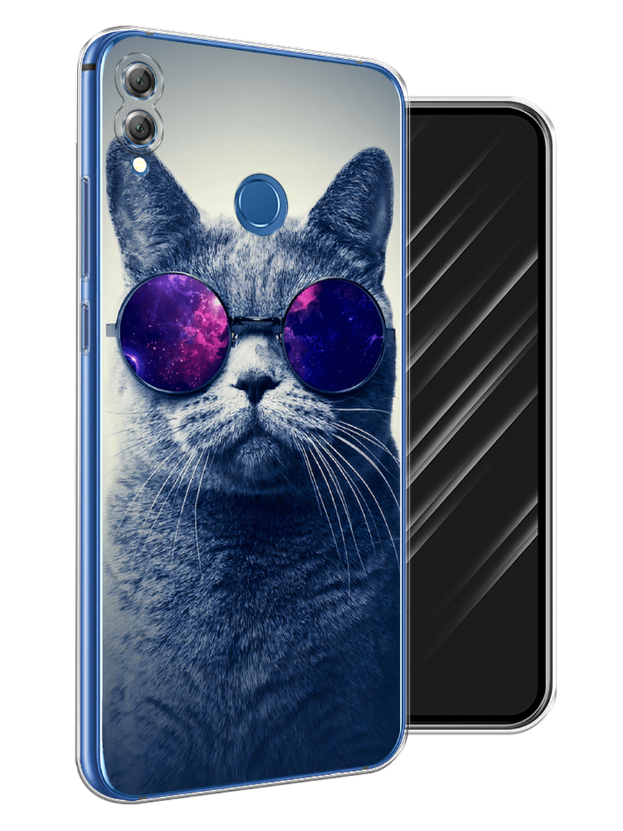 

Чехол Awog на Honor 8X "Космический кот", Красный, 66750-1