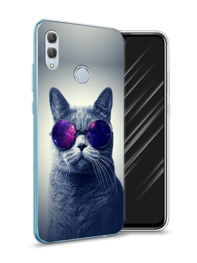 

Чехол Awog на Honor 10 Lite "Космический кот", Красный, 67550-1