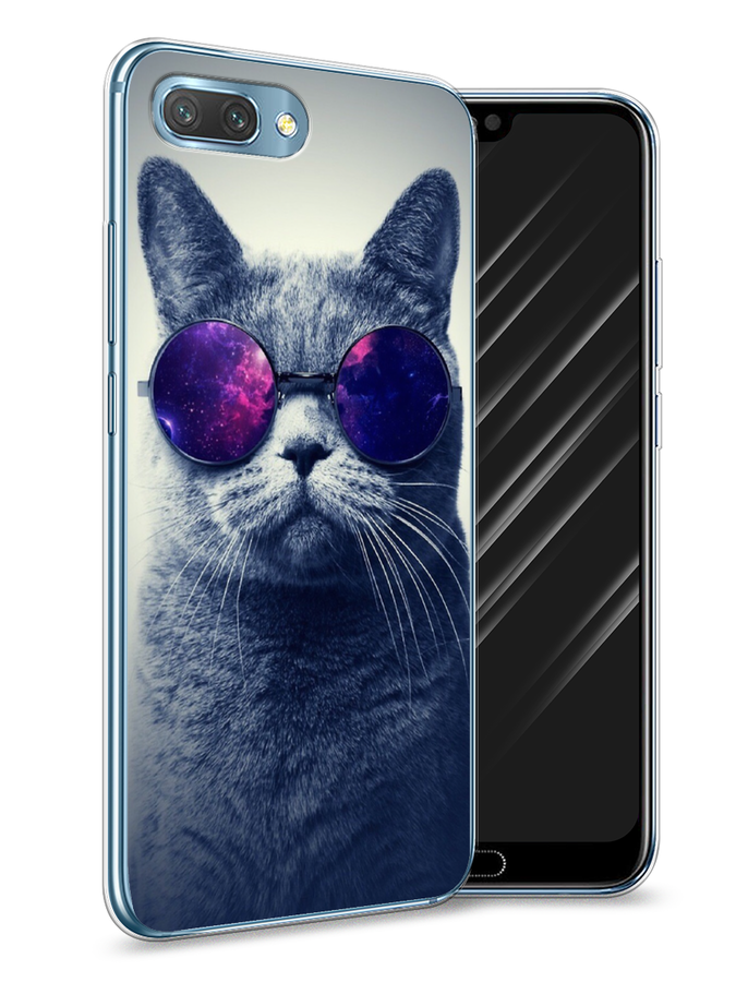 

Чехол Awog на Honor 10 "Космический кот", Красный, 65350-1