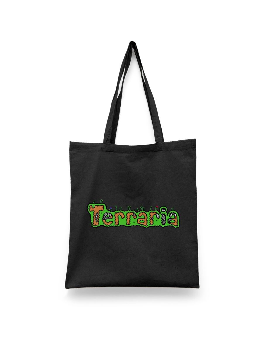 фото Сумка шоппер унисекс сувенирshop terraria 4, черный