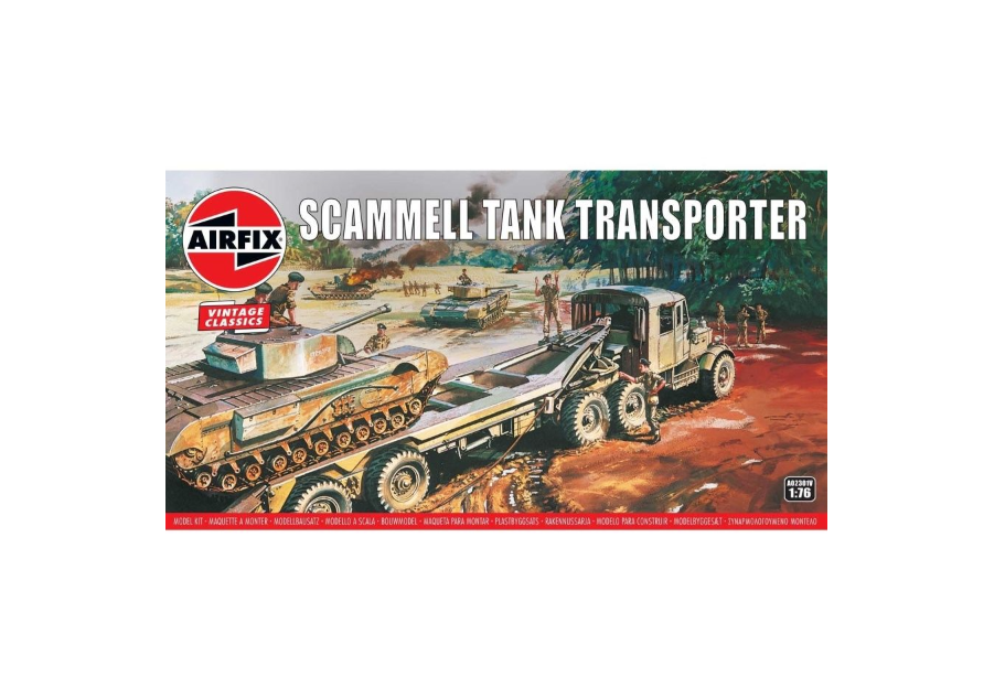 

A02301V Сборная модель тягача Scammel Tank Transporter