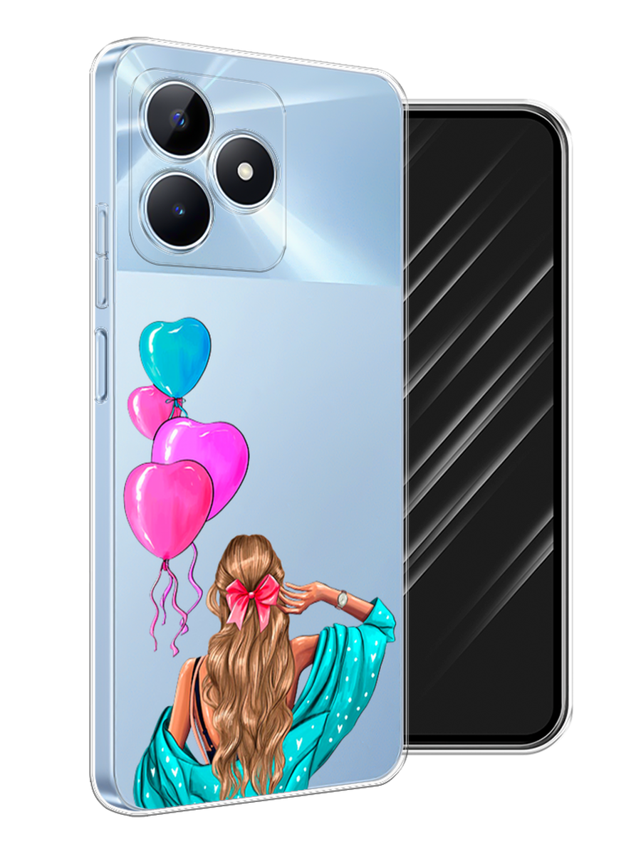 

Чехол Awog на Realme C60 "День Рождения", Голубой;розовый;бежевый, 2516550-1